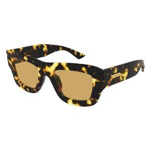 NEW BOTTEGA VENETA SUNGLASSES BV1357S 003 WOMEN HAVANA EYEWEAR